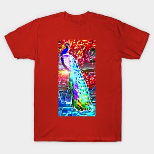 Peacock in Colors T-Shirt